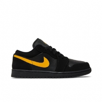 Ανδρικά Παπούτσια Air Jordan 1 Low Μαύρος Χρυσός