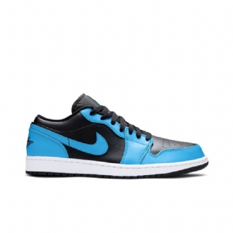 Ανδρικά Παπούτσια Air Jordan 1 Low Μπλε Μαύρος