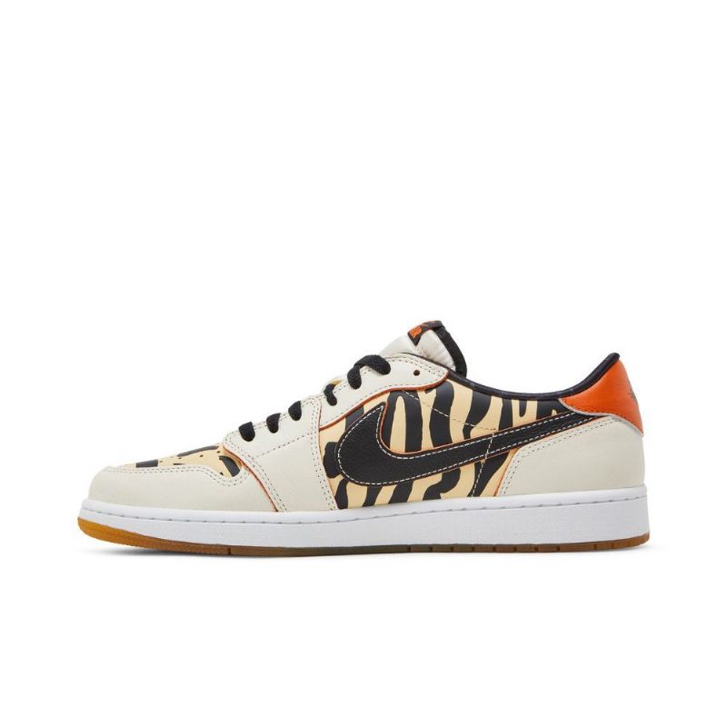 Ανδρικά Παπούτσια Air Jordan 1 Low Og Λευκό Μαύρο Πορτοκαλί Μπεζ
