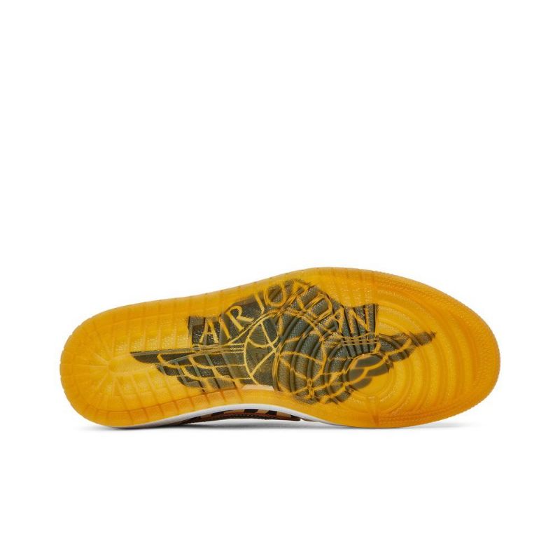 Ανδρικά Παπούτσια Air Jordan 1 Low Og Λευκό Μαύρο Πορτοκαλί Μπεζ
