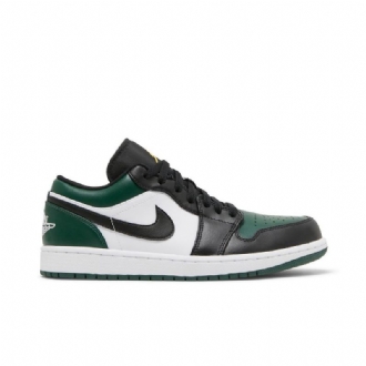 Ανδρικά Παπούτσια Air Jordan 1 Low Πράσινος Άσπρο Μαύρος Χρυσός