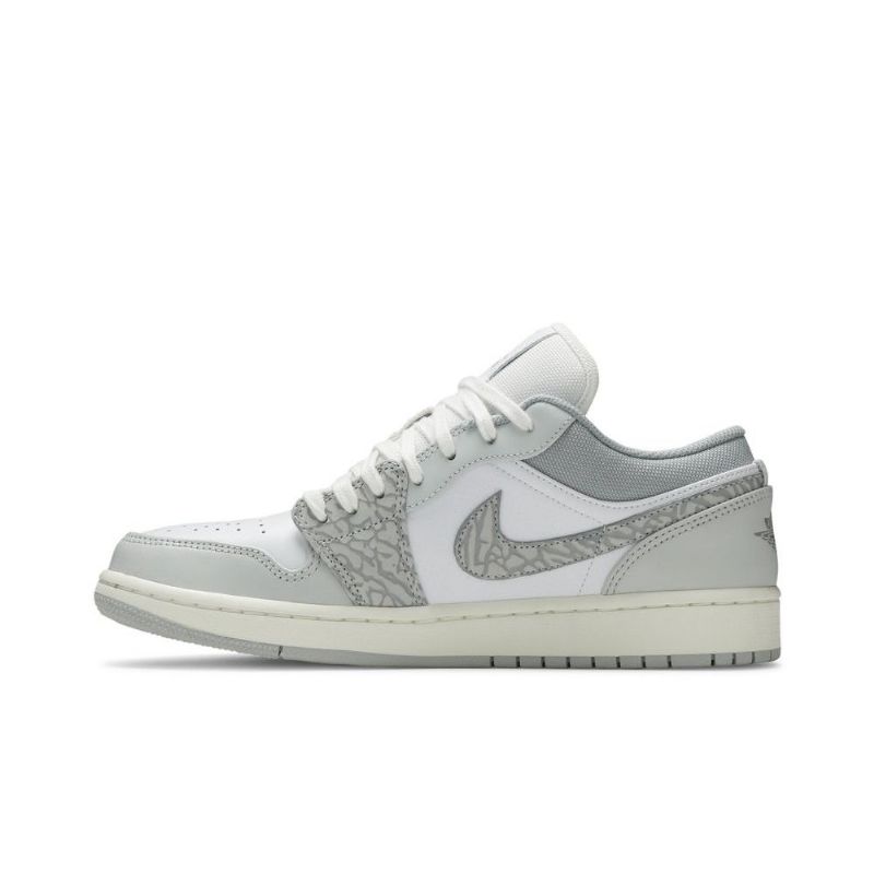 Ανδρικά Παπούτσια Air Jordan 1 Low Premium Λευκά Γκρι