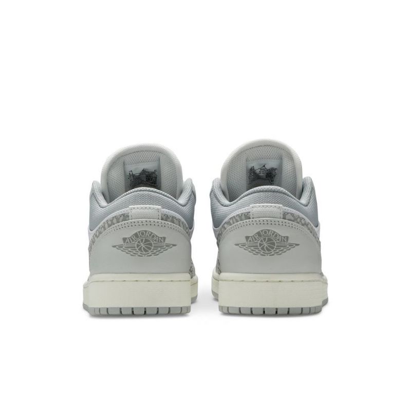 Ανδρικά Παπούτσια Air Jordan 1 Low Premium Λευκά Γκρι