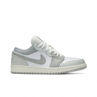 Ανδρικά Παπούτσια Air Jordan 1 Low Premium Λευκά Γκρι