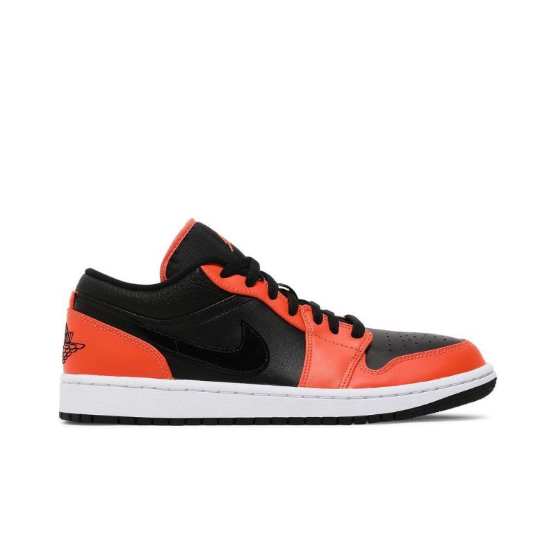 Ανδρικά Παπούτσια Air Jordan 1 Low Se Μαύρο Πορτοκαλί Λευκό
