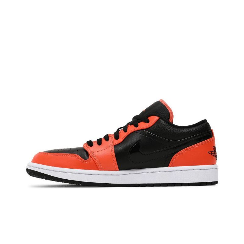 Ανδρικά Παπούτσια Air Jordan 1 Low Se Μαύρο Πορτοκαλί Λευκό