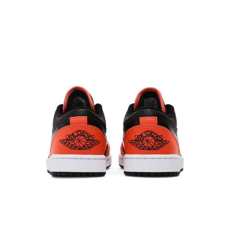 Ανδρικά Παπούτσια Air Jordan 1 Low Se Μαύρο Πορτοκαλί Λευκό