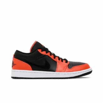 Ανδρικά Παπούτσια Air Jordan 1 Low Se Μαύρο Πορτοκαλί Λευκό