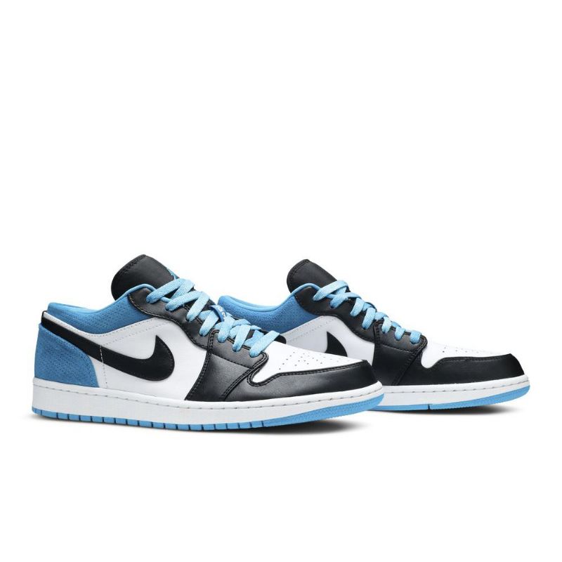 Ανδρικά Παπούτσια Air Jordan 1 Low Se Μαύρος Μπλε Άσπρο