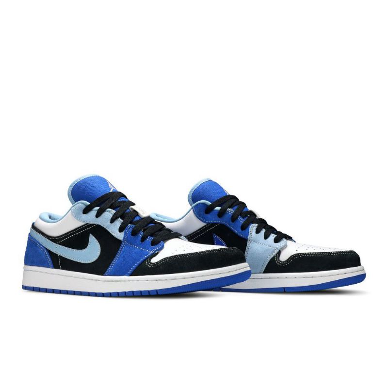 Ανδρικά Παπούτσια Air Jordan 1 Low Se Μπλε Μαύρος Άσπρο