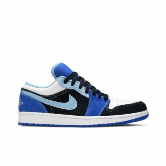 Ανδρικά Παπούτσια Air Jordan 1 Low Se Μπλε Μαύρος Άσπρο