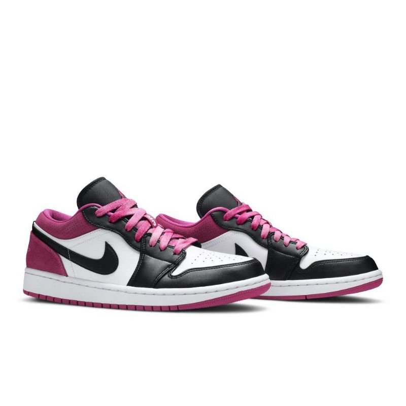 Ανδρικά Παπούτσια Air Jordan 1 Low Se Ροζ Άσπρο Μαύρος