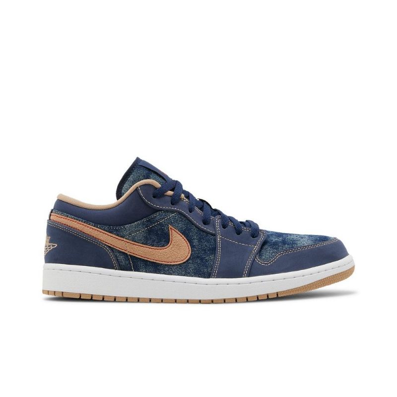 Ανδρικά Παπούτσια Air Jordan 1 Low Se Σκούρο Μπλε Καστανός