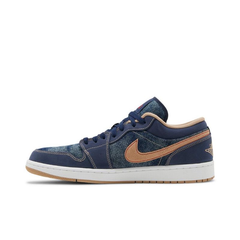 Ανδρικά Παπούτσια Air Jordan 1 Low Se Σκούρο Μπλε Καστανός