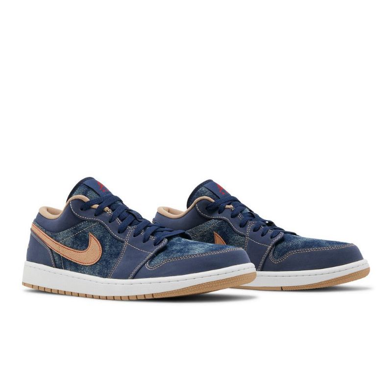 Ανδρικά Παπούτσια Air Jordan 1 Low Se Σκούρο Μπλε Καστανός