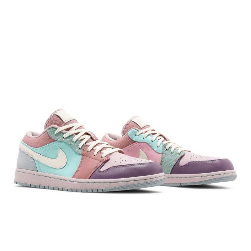 Ανδρικά Παπούτσια Air Jordan 1 Low Se Turquoise Ροζ Μωβ Μπεζ