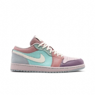 Ανδρικά Παπούτσια Air Jordan 1 Low Se Turquoise Ροζ Μωβ Μπεζ