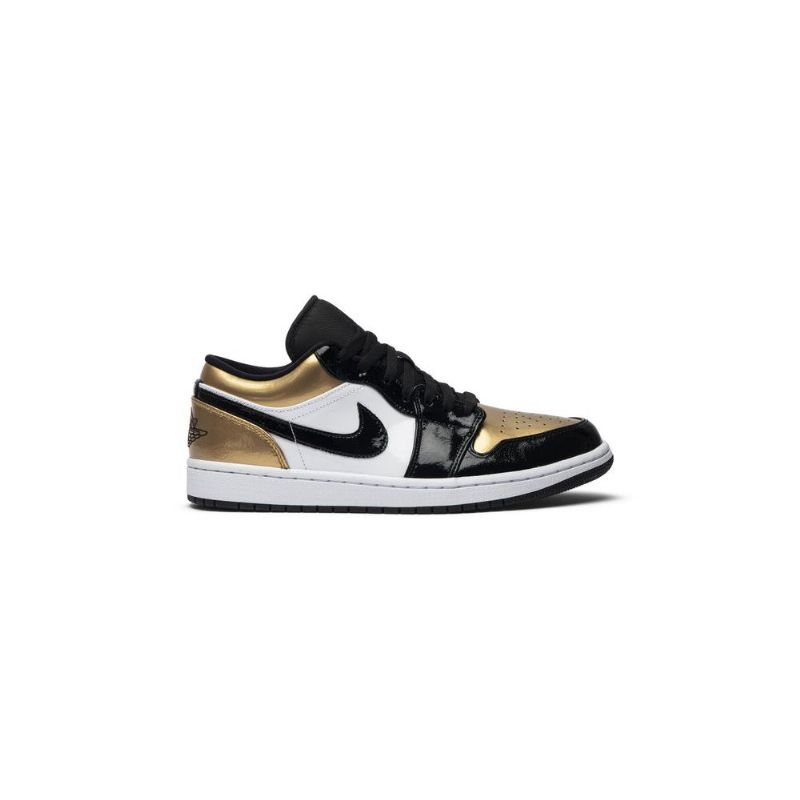 Ανδρικά Παπούτσια Air Jordan 1 Low Χρυσός Λευκά Μαύρα