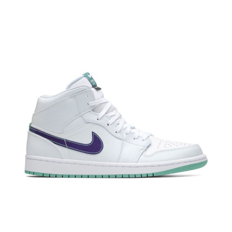 Ανδρικά Παπούτσια Air Jordan 1 Luka Doncic Mid Se Λευκά Μπλε Πράσινα