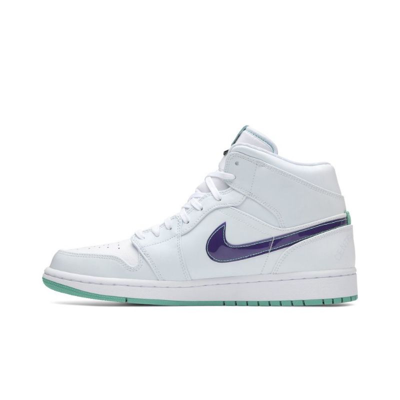 Ανδρικά Παπούτσια Air Jordan 1 Luka Doncic Mid Se Λευκά Μπλε Πράσινα