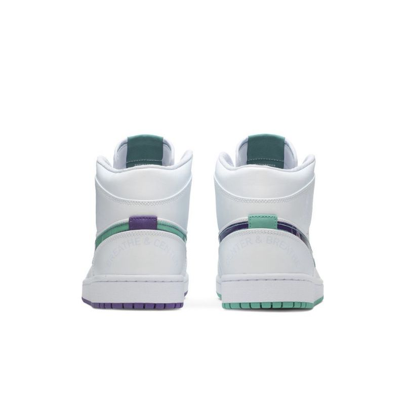 Ανδρικά Παπούτσια Air Jordan 1 Luka Doncic Mid Se Λευκά Μπλε Πράσινα