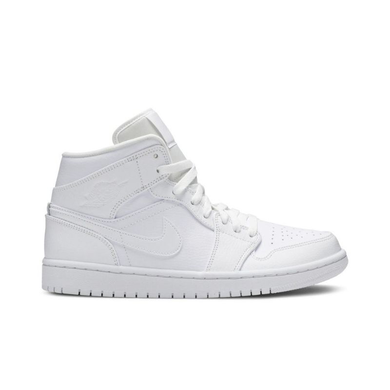 Ανδρικά Παπούτσια Air Jordan 1 Mid Άσπρο