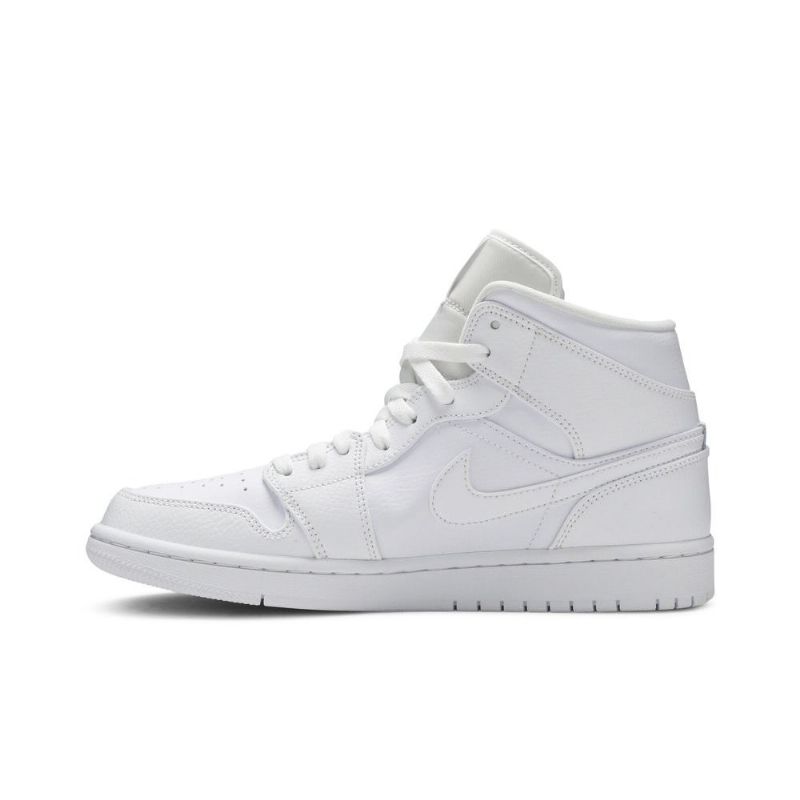 Ανδρικά Παπούτσια Air Jordan 1 Mid Άσπρο