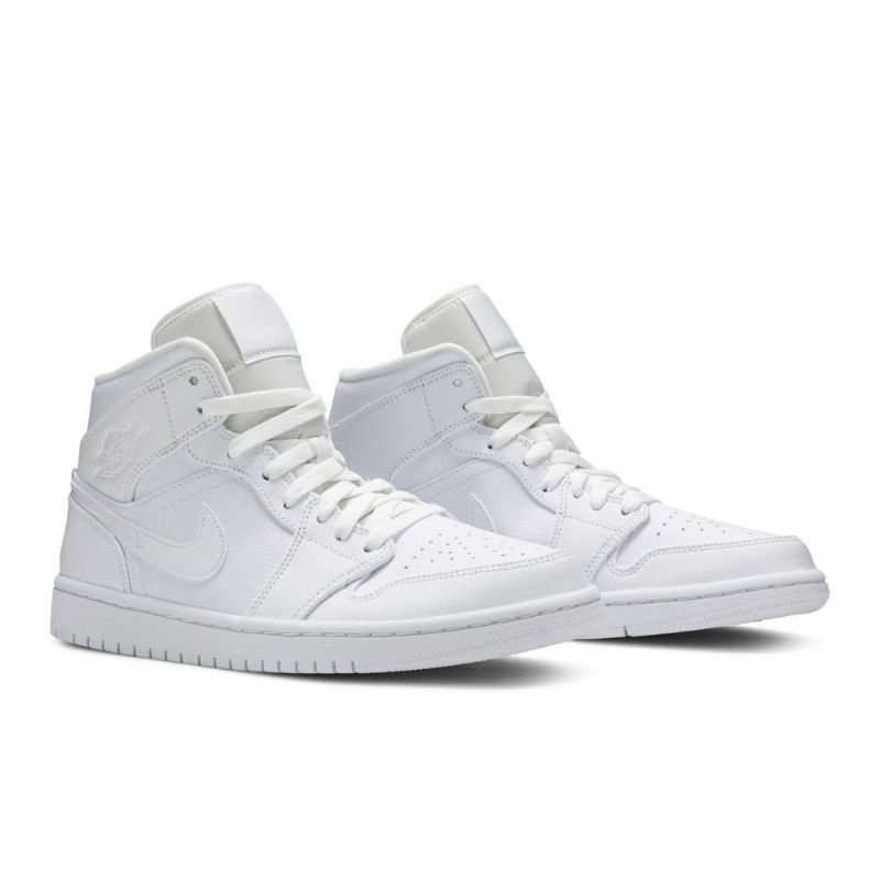 Ανδρικά Παπούτσια Air Jordan 1 Mid Άσπρο