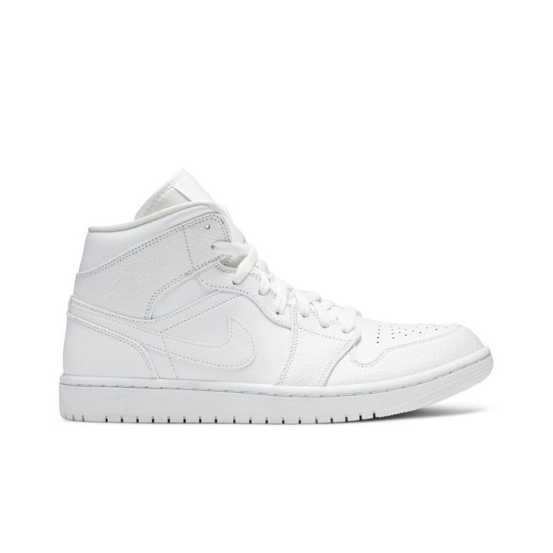 Ανδρικά Παπούτσια Air Jordan 1 Mid Άσπρο