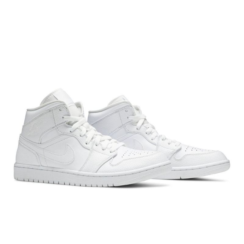 Ανδρικά Παπούτσια Air Jordan 1 Mid Άσπρο