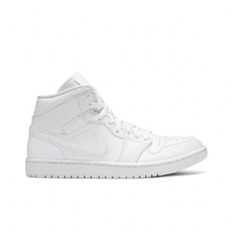 Ανδρικά Παπούτσια Air Jordan 1 Mid Άσπρο