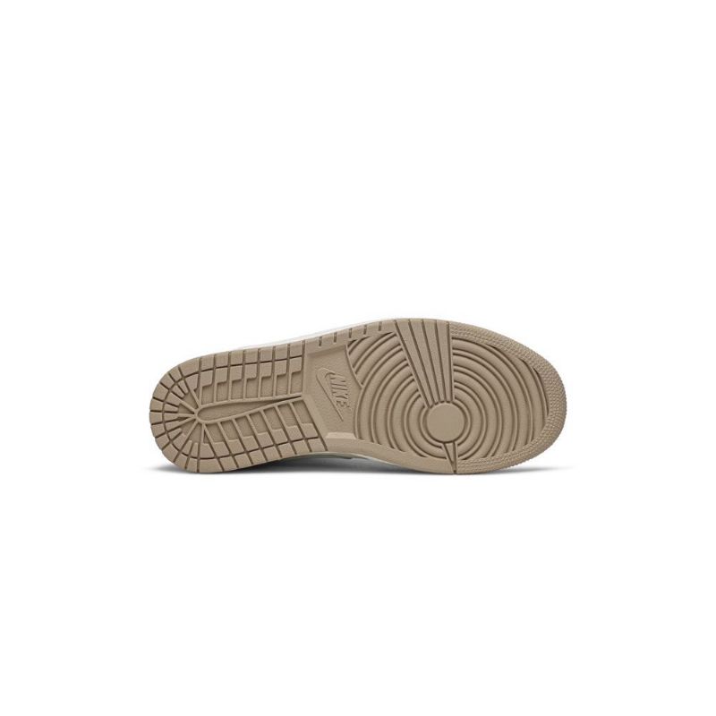 Ανδρικά Παπούτσια Air Jordan 1 Mid Άσπρο Γκρί