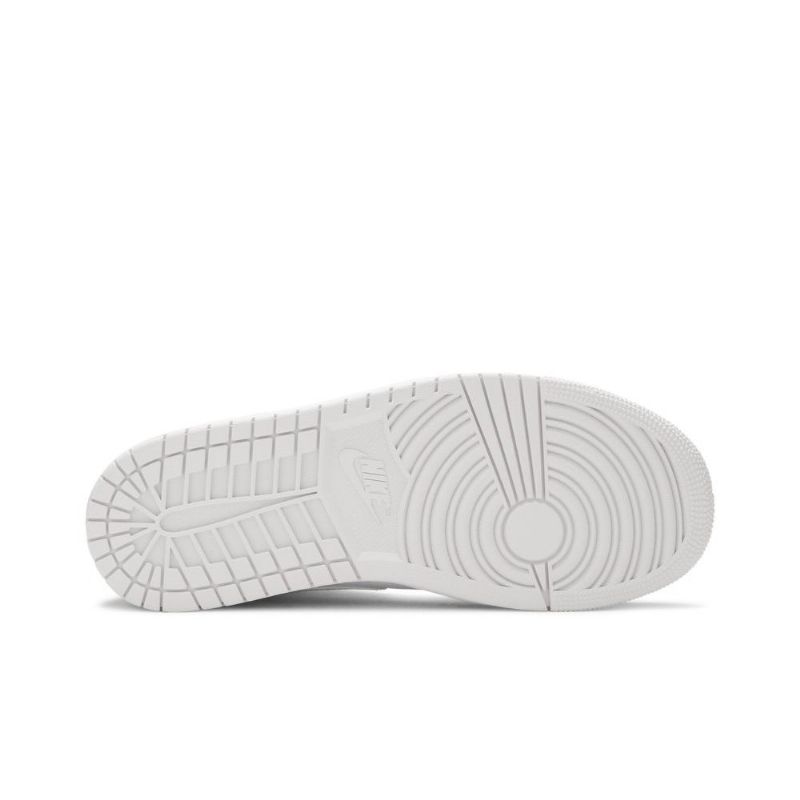 Ανδρικά Παπούτσια Air Jordan 1 Mid Άσπρο Γκρί