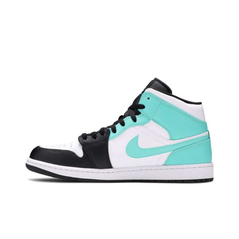 Ανδρικά Παπούτσια Air Jordan 1 Mid Άσπρο Μαύρος Μπλε