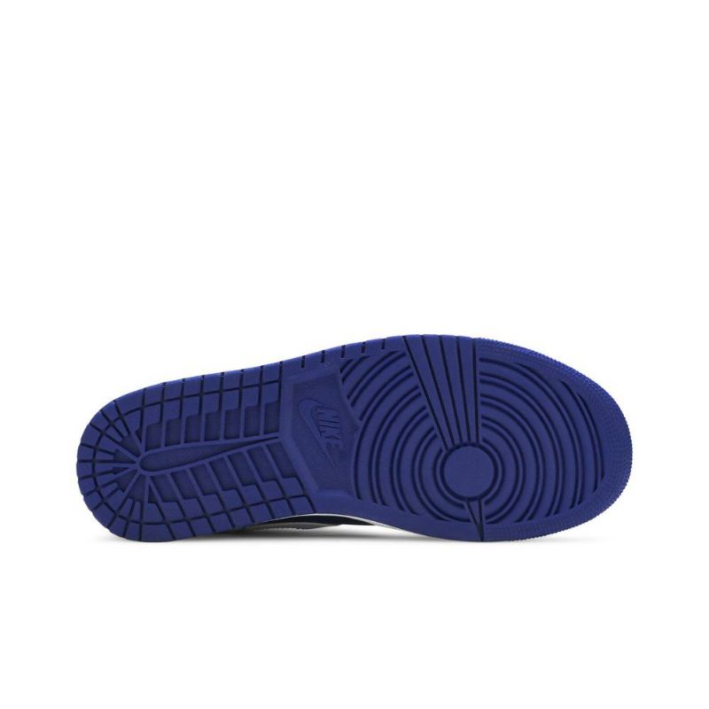 Ανδρικά Παπούτσια Air Jordan 1 Mid Άσπρο Μπλε Πορτοκάλι
