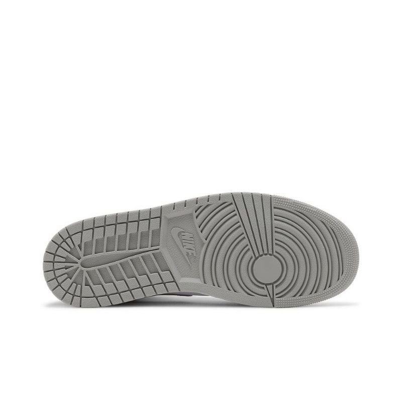 Ανδρικά Παπούτσια Air Jordan 1 Mid Γκρί Άσπρο