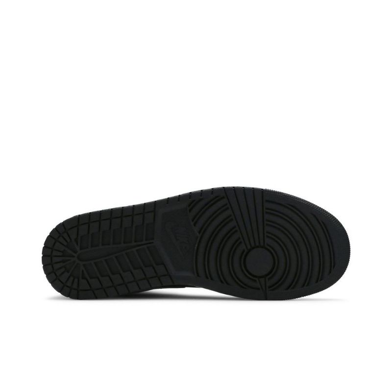 Ανδρικά Παπούτσια Air Jordan 1 Mid Γκρί Μαύρος Άσπρο