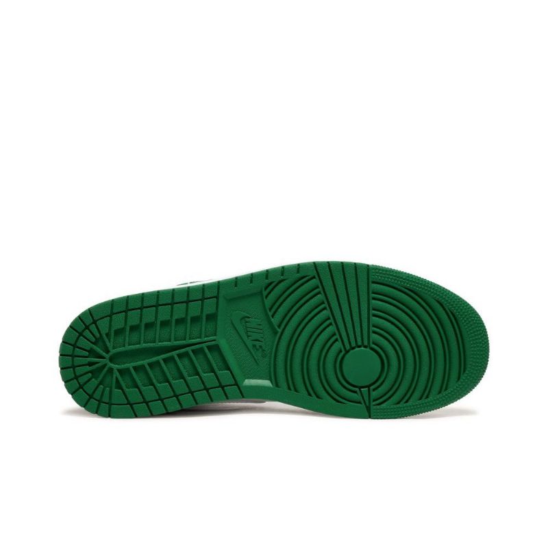 Ανδρικά Παπούτσια Air Jordan 1 Mid Se Άσπρο Γκρί Πράσινος