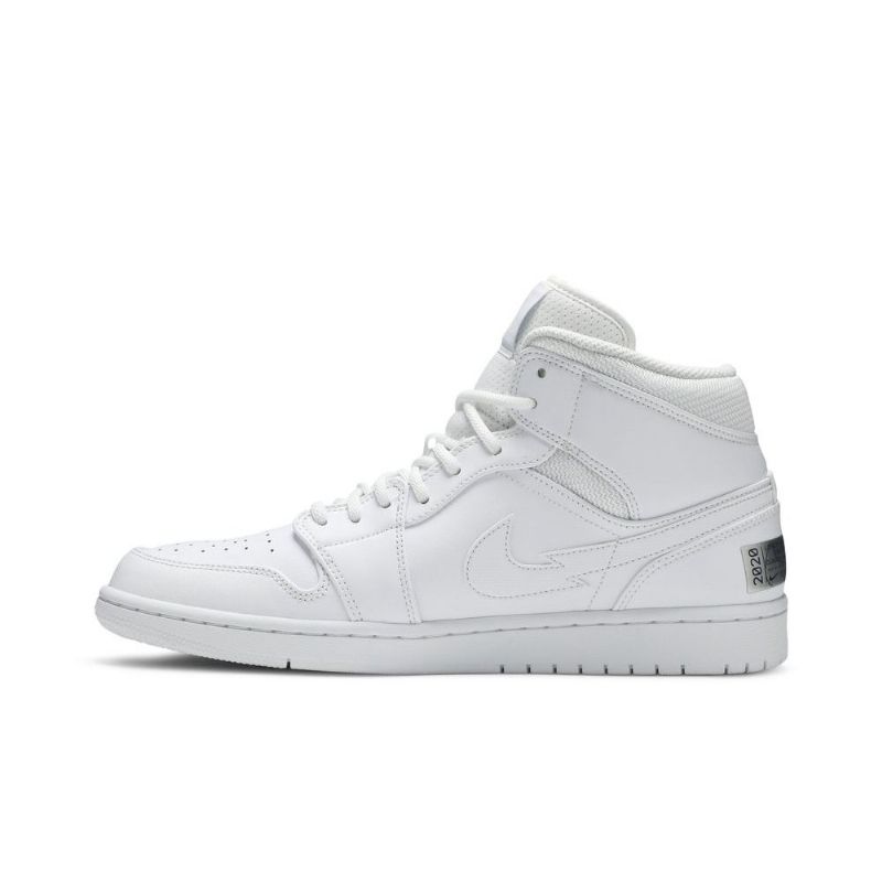 Ανδρικά Παπούτσια Air Jordan 1 Mid Se Άσπρο Κόκκινος