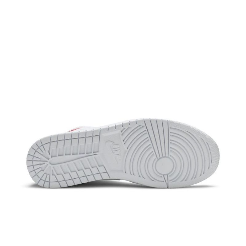Ανδρικά Παπούτσια Air Jordan 1 Mid Se Άσπρο Κόκκινος