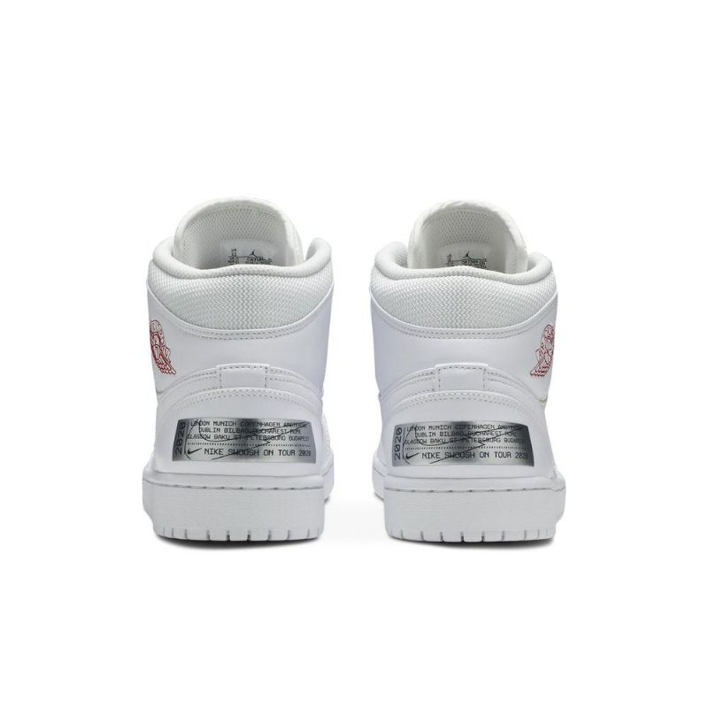Ανδρικά Παπούτσια Air Jordan 1 Mid Se Άσπρο Κόκκινος
