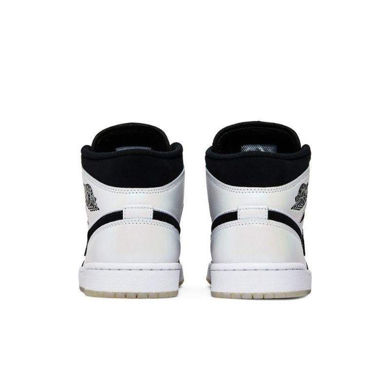 Ανδρικά Παπούτσια Air Jordan 1 Mid Se Άσπρο Μαύρος