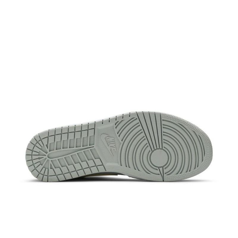 Ανδρικά Παπούτσια Air Jordan 1 Mid Se Γκρί Κίτρινος