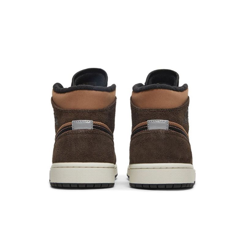 Ανδρικά Παπούτσια Air Jordan 1 Mid Se Καστανός Μαύρα