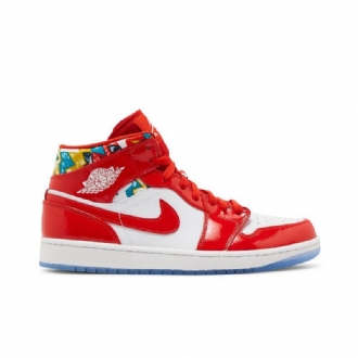 Ανδρικά Παπούτσια Air Jordan 1 Mid Se Κόκκινος Άσπρο Χρυσός Μπλε