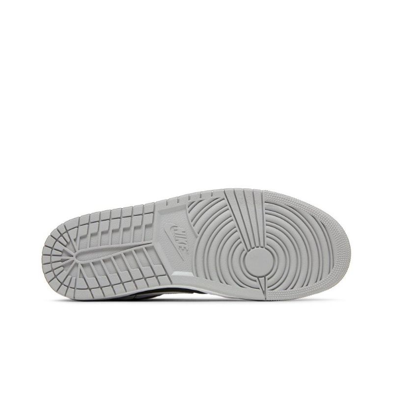 Ανδρικά Παπούτσια Air Jordan 1 Mid Se Μαύρα Γκρι Λευκά Κόκκινα