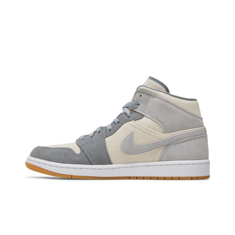 Ανδρικά Παπούτσια Air Jordan 1 Mid Se Μπεζ Γκρί