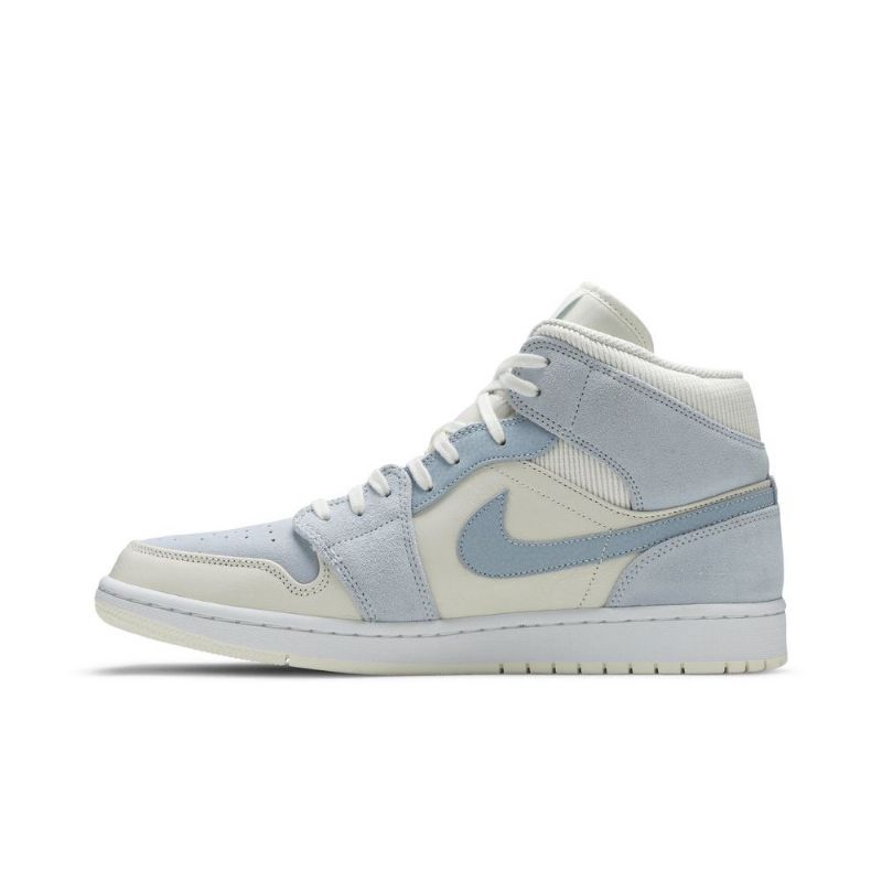Ανδρικά Παπούτσια Air Jordan 1 Mid Se Μπλε Άσπρο
