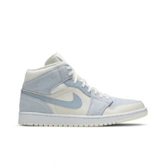 Ανδρικά Παπούτσια Air Jordan 1 Mid Se Μπλε Άσπρο