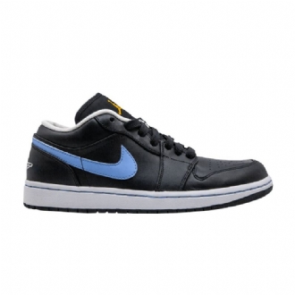 Ανδρικά Παπούτσια Air Jordan 1 Phat Low Μαύρο Μπλε Χρυσό Λευκό